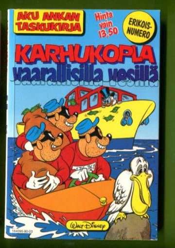 Aku Ankan taskukirja Erikoisnumero 4 - Karhukopla vaarallisilla vesillä
