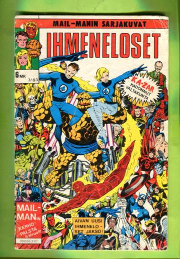Ihmeneloset 7/83