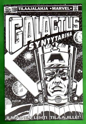 Marvel tilaajalahja 1994 - Galactus syntytarina