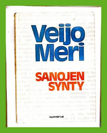 Sanojen synty - Etymologinen sanakirja