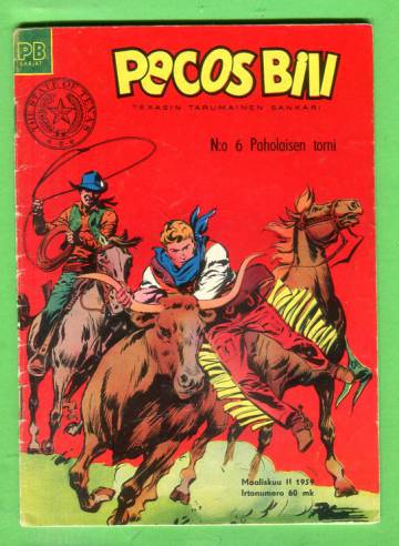 Pecos Bill 6/59 - Paholaisen torni