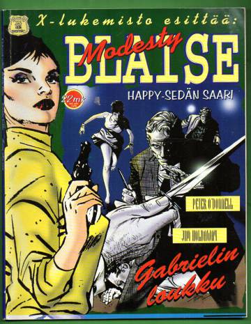 X-lukemisto esittää 4/95 - Modesty Blaise: Gabrielin loukku & Happy-sedän saari