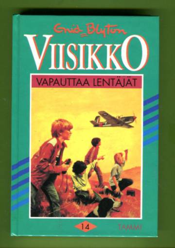 Viisikko 14 - Viisikko vapauttaa lentäjät