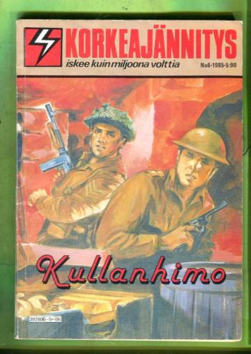 Korkeajännitys 6/85 - Kullanhimo