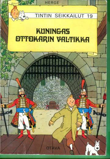 Tintin seikkailut 19 - Kuningas Ottokarin valtikka (1. painos)