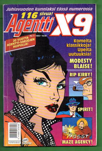 Agentti X9 7/93 (Modesty Blaise)