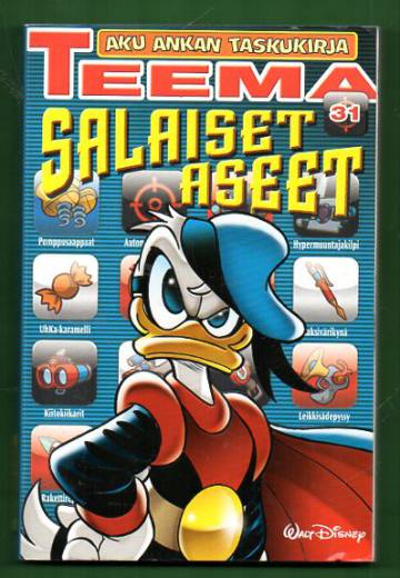 Taskarin teemanumero 31 - Salaiset aseet (Aku Ankan taskukirja)