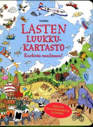 Lasten luukkukartasto - Kurkista maailmaan!