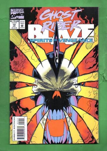 Ghost Rider/Blaze: Spirits of Vengeance Vol 1 #12 Jul 93
