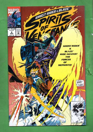 Ghost Rider/Blaze: Spirits of Vengeance Vol 1 #8 Mar 93