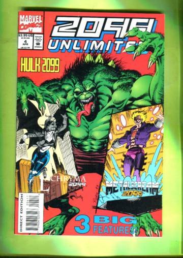 2099 Unlimited Vol 1 #4 Apr 94