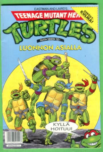 Teenage Mutant Hero Turtles 11/93