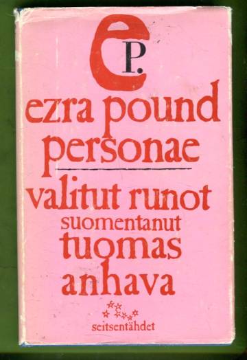 Personae - Valikoima runoja vuosilta 1908-1919