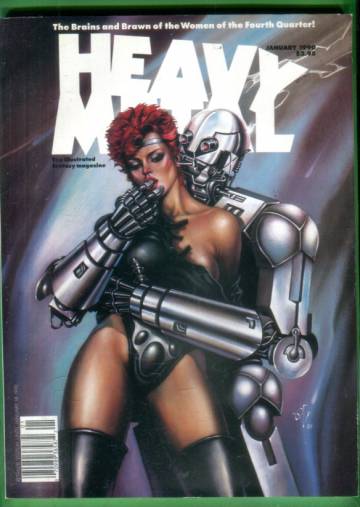 Heavy Metal Vol. XIII #6, Jan 1990