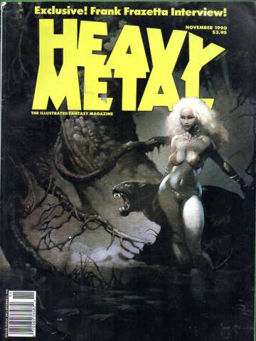 Heavy Metal Vol. XIV #5  Nov 90