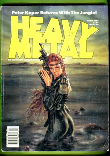 Heavy Metal Vol. XV #6 Mar 92