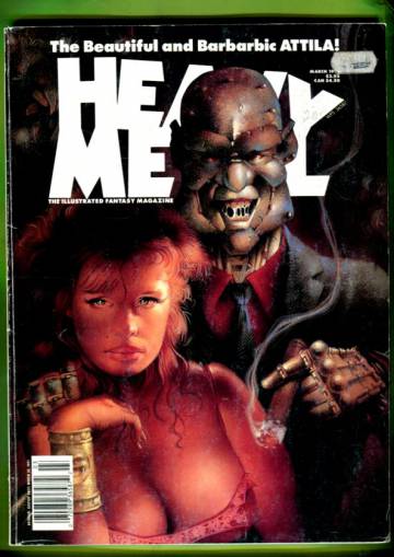 Heavy Metal Vol. XV #1 Mar 91