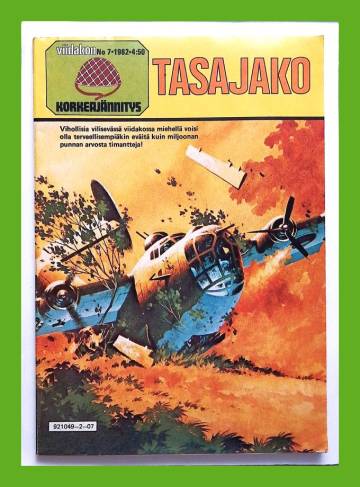 Viidakon korkeajännitys 7/82 - Tasajako