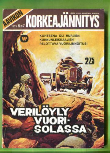 Aavikon Korkeajännitys 7/75 - Verilöyly vuorisolassa