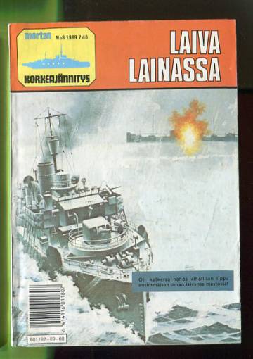 Merten Korkeajännitys 8/89 - Laiva lainassa