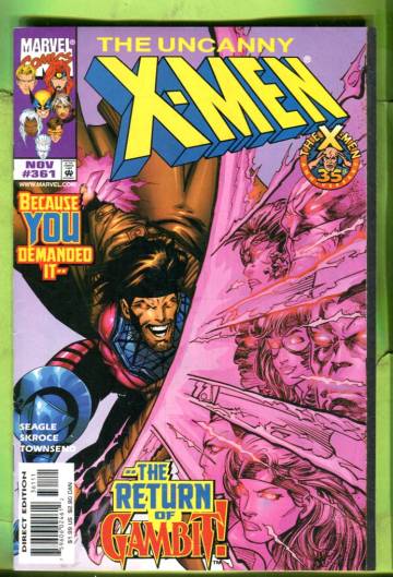 Uncanny X-Men Vol 1 #361 Nov 98