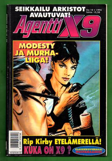 Agentti X9 12/94 (Modesty Blaise)