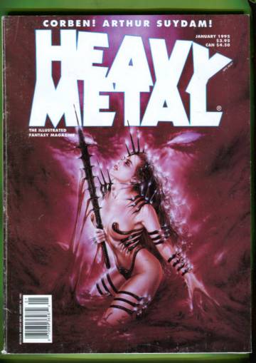 Heavy Metal Vol XVIII #6 Jan 95