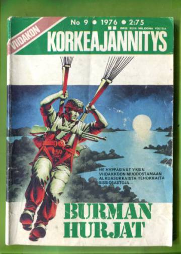 Viidakon Korkeajännitys 9/76 - Burman hurjat