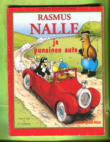 Rasmus Nalle ja punainen auto