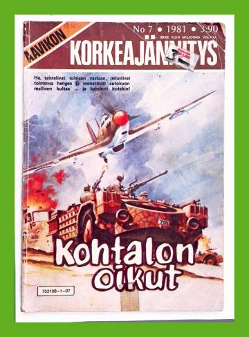 Aavikon korkeajännitys 7/81 - Kohtalon oikut