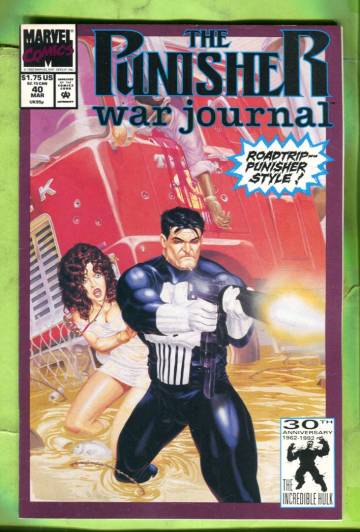 Punisher War Journal Vol. 1 #40 Mar 92