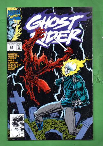 Ghost Rider Vol. 2 #34 Feb 93