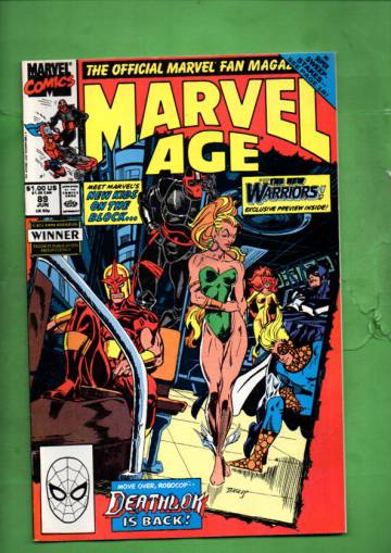 Marvel Age Vol. 1 #89 Jun 90