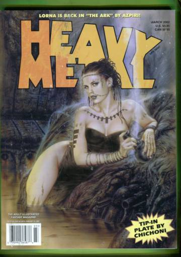 Heavy Metal Vol XXVI #1 Mar 02