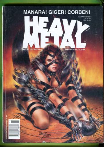 Heavy Metal Vol XIX #5  Nov 1995