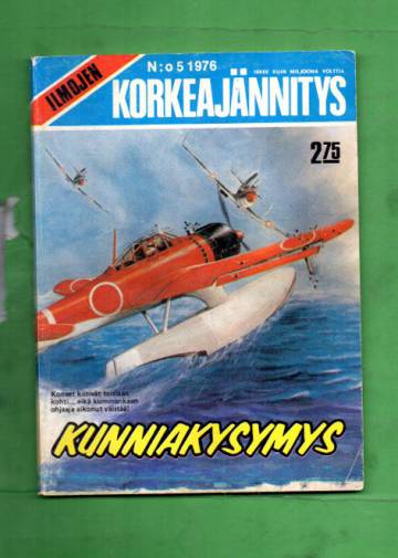 Ilmojen Korkeajännitys 5/76 - Kunniakysymys