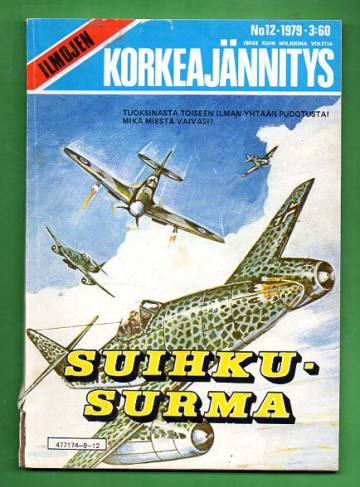 Ilmojen Korkeajännitys 12/79 - Suihkusurma