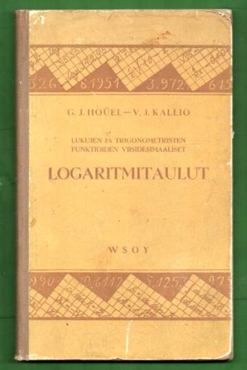 Lukujen ja trigonometristen funktioiden viisidesimaaliset logaritmitaulut