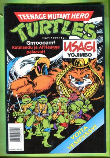 Teenage Mutant Hero Turtles 7/94 (KUNTO!)