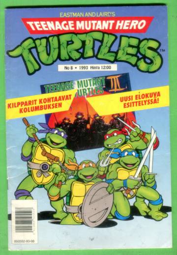 Teenage Mutant Hero Turtles 8/93