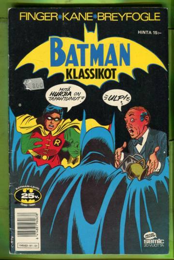 Batman - Klassikot 1/91