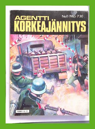 Agentti-korkeajännitys 11/85