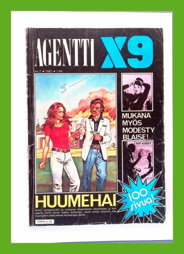 Agentti X9 2/82 (Modesty Blaise)