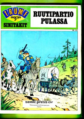 Trumf-sarja 7 - Sinitakit: Ruutipartio pulassa