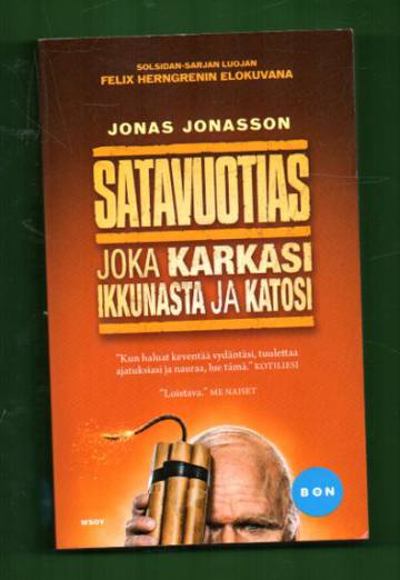 Satavuotias joka karkasi ikkunasta ja katosi