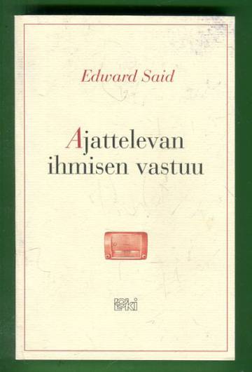 Ajattelevan ihmisen vastuu
