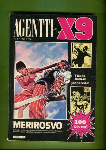 Agentti X9 3/81 (Modesty Blaise)