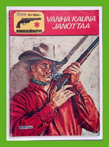 Lännen korkeajännitys 7/83 - Vanha kauna janottaa