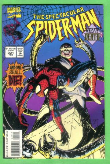 Spectacular Spider-Man Vol. 1 #221 Feb 95