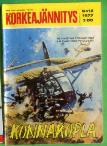 Korkeajännitys 12/77 - Konnakopla